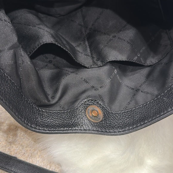 Michael Kors shoulder bag, black, three large compartments, three small - Picture 10 of 17